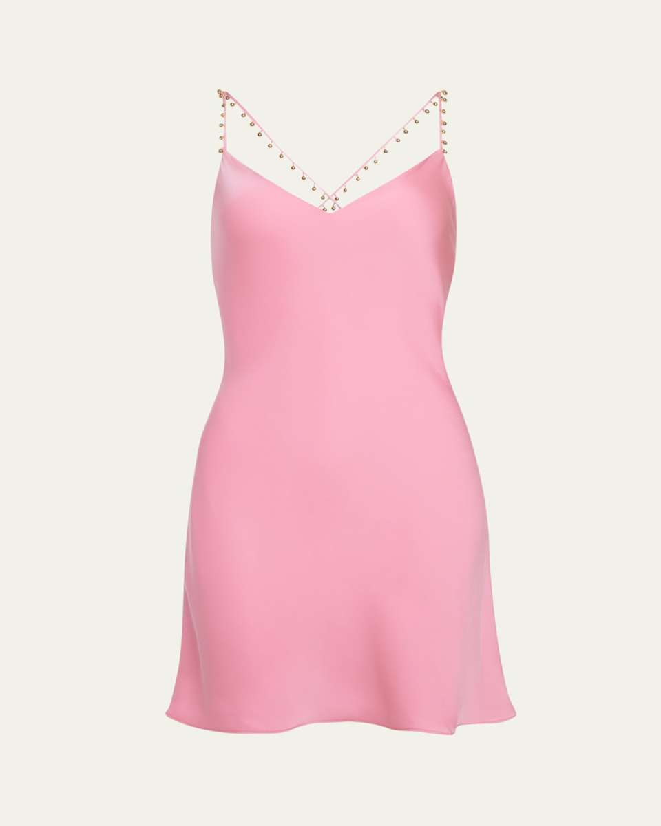 Aria Satin Mini Dress